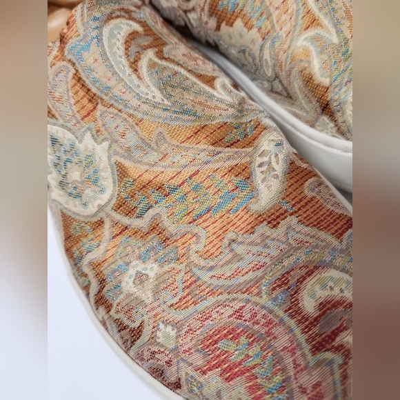 Free People Wynwood Autumn Paisley Print Platform Slip On Sneaker 39 - Picture 4 of 12